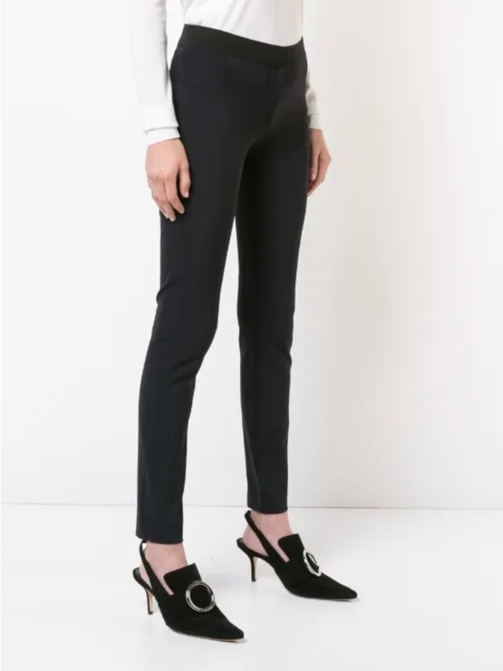 Veronica Beard Stretchy Skinny Trousers Blue Size 8